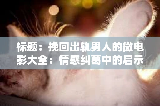 标题：挽回出轨男人的微电影大全：情感纠葛中的启示与反思