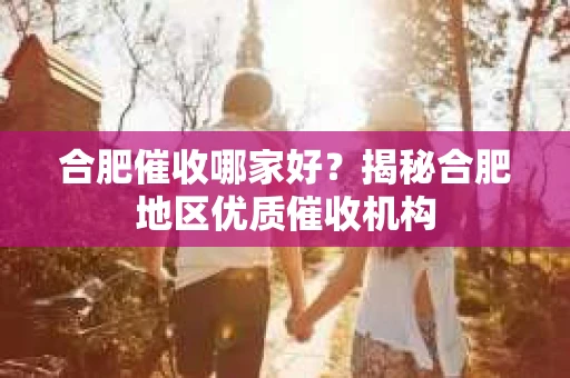 合肥催收哪家好？揭秘合肥地区优质催收机构