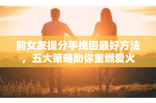 前女友提分手挽回最好方法，五大策略助你重燃爱火